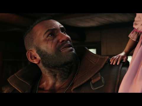 Final Fantasy VII: Remake (PS4) Cloud And Barret Have A Moment (Secret Cutscene) HD 1080p