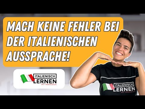 Italienisches Alphabet & Aussprache für Anfänger – Lektion 1 | Italienisch für Anfänger