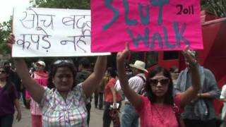 Indians protest sexual violence with 'Slut Walk'