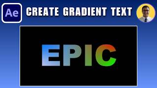 How to Create Gradient Text in Adobe After Effects 2026