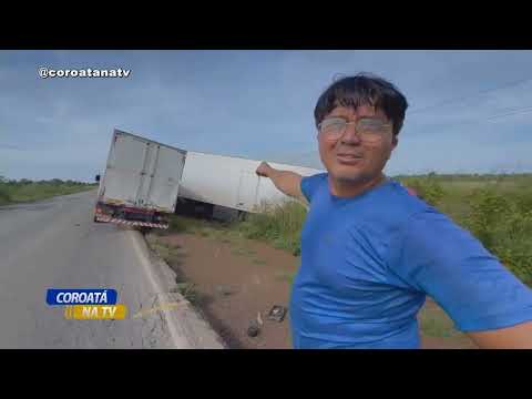 COROATAENSE SE ENVOLVE EM ACIDENTE NA BR-135 EM SÃO MATEUS DO MARANHÃO