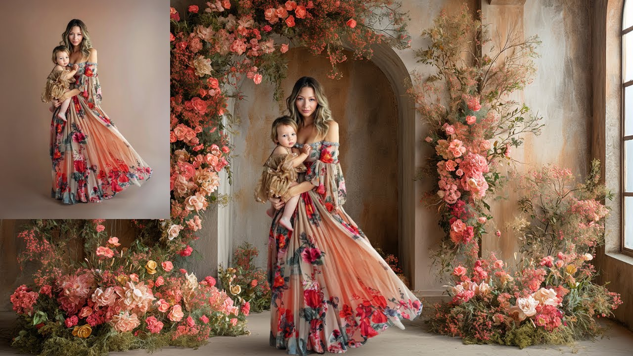 Mother's Day Photomontage | Photoshop Tutorial