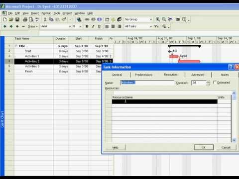 Learn Microsoft Project in 9 minutes