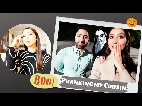 HALLOWEEN PRANK ON MY COUSIN I PUNJABI VLOG