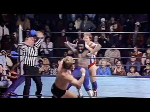 WWE WVR MSW BOB ORTON JR PAUL ORNDORFF JR VS JUNKYARD DOG BOOB ROOP 2/13/1982 REMASTERED SD 4K60FPS