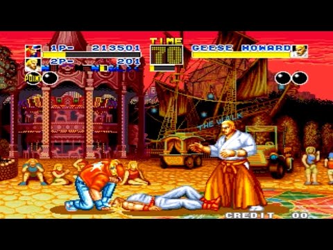 [TAS] Terry / Andy VS Geese (Fatal Fury: King of Fighters)