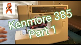 Kenmore 385.1278191 Sewing Machine Part 1 Oiling and Cleaning