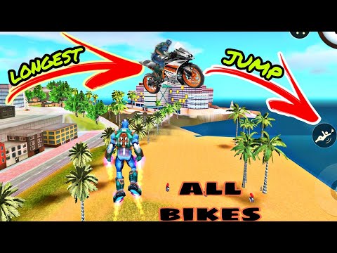 rope hero vice town game | all bikes long jump | rope hero game | rope hero vice town | rope hero