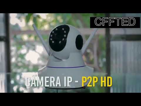 IHP Double Antenna Auto- Rotating Night Vision Mobile HD CCTV Wifi