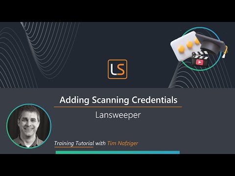 Creating and Utilizing Scan Credentials in Lansweeper Sites