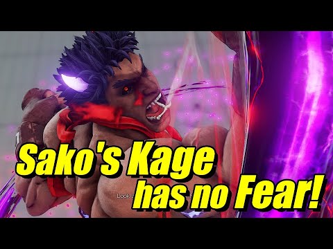 Street Fighter V: Sako (Kage) VS ShinoD (Menat)