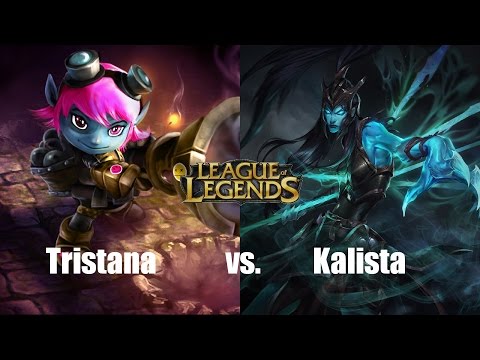TRISTANA VS. KALISTA -LEAGUE OF LEGENDS-FULL GAMEPLAY