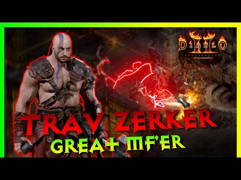 Travincal Berserk Barbarian, Build Guide and Showcase - Diablo 2 Resurrected