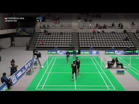 Match Point - Fikri / Maulana vs Man / Tee - MD, SF - Belgian Int. 2021