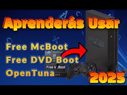 Cómo Instalar Free McBoot, Free DVD Boot y OpenTuna en PS2 (Playstation 2) Tutorial 2025