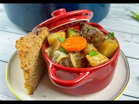 Irish Pork Stew with Cabbage and Caraway Seeds