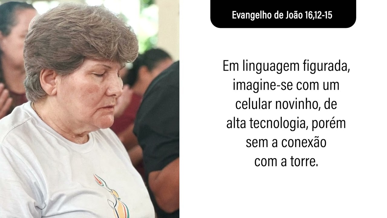 13 de maio Evangelho de João 16,12-15