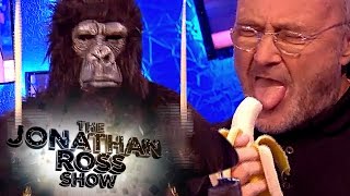 Phil Collins and The Drumming Gorilla - The Jonathan Ross Show