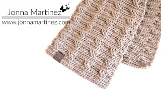 How To Crochet A Cabled Scarf