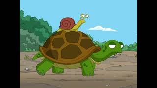 Family Guy Snail On Turtle's Back
