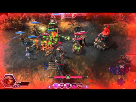 Heroes of the Storm: Group Battle Ep.5 - Infested Tychus and Valla