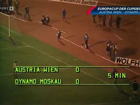 Austria Wien vs  Dinamo Moskva 1977 - 1978