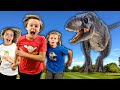 Dinosaurs Invade Fun Squad House