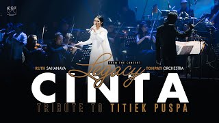 Download lagu Ruth Sahanaya - Cinta (Live at Legacy Concert Tribute to Titiek Puspa) mp3