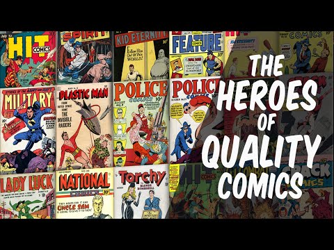 Quality Comics-Lost Heroes of the Golden Age