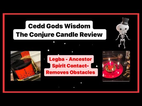Lala Inuti Ahari - The Conjure - Legba Candle Review “You need this candle”