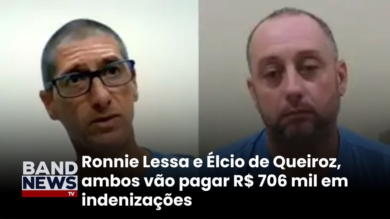 Ronnie Lessa recebeu a pena de 78 anos e 9 meses | BandNewsTV
