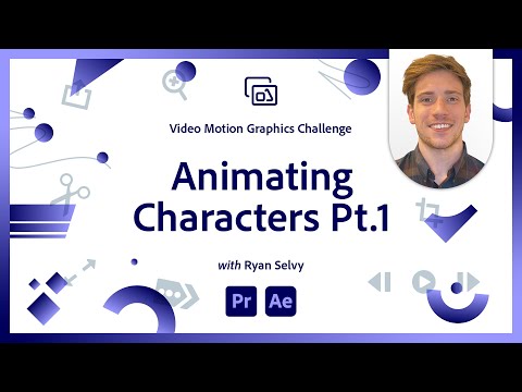 Animating Characters Part 1 | Video Motion Graphics Challenge