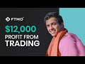 This FTMO Trader made $12,000 in one month of Forex trading | FTMO