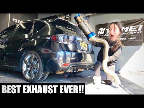 BEST EXHAUST EVER! (Tomei Expreme Ti Install) *INSANE RUMBLE*