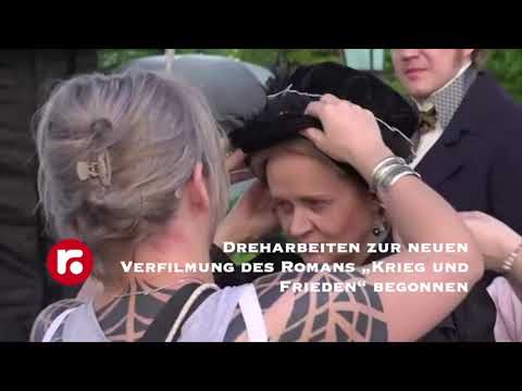 Dreharbeiten zur neuen Verfilmung des Romans „Krieg und Frieden“ begonnen