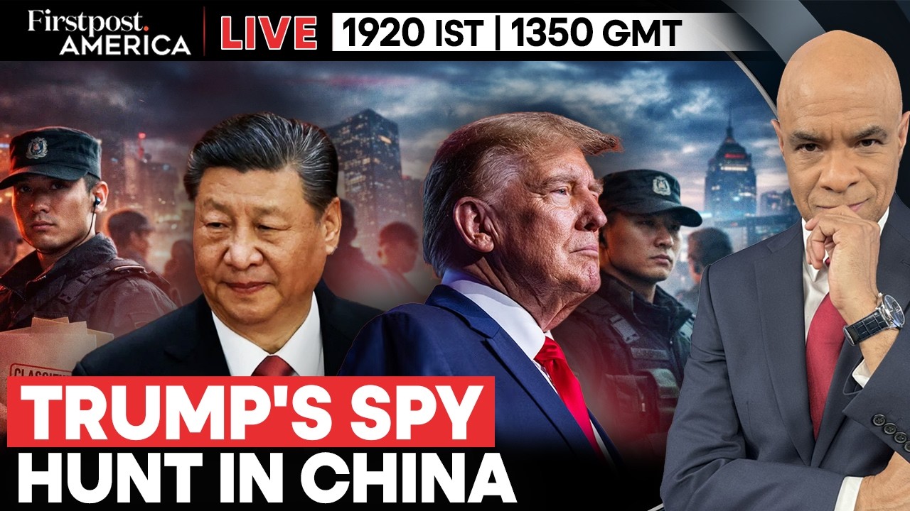 LIVE | US: CIA's Recruitment Drive Inside China to Hire Military Spies | Firstpost America | N18G