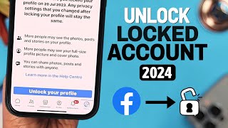 FB: How Unlock Facebook Profile on 2024!