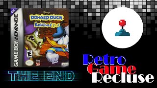 Disney Donald Duck (2001) Nintendo Gameboy Advance ending [Retro Gaming]