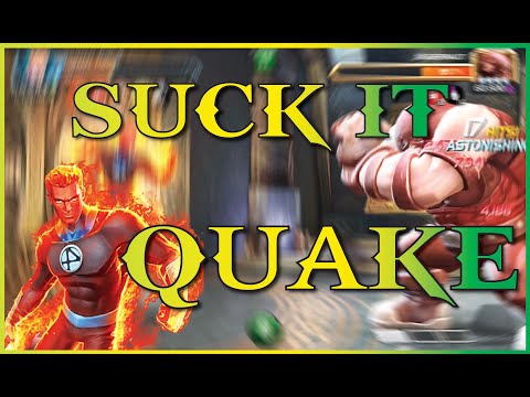 Human Torch joins the 0-Hit KO Club | Marvel Contest of Champions