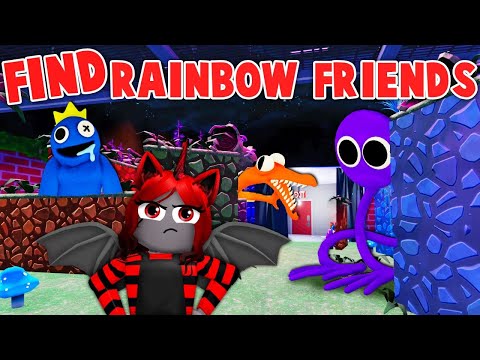 🔍Finding Rainbow Friends!🌈