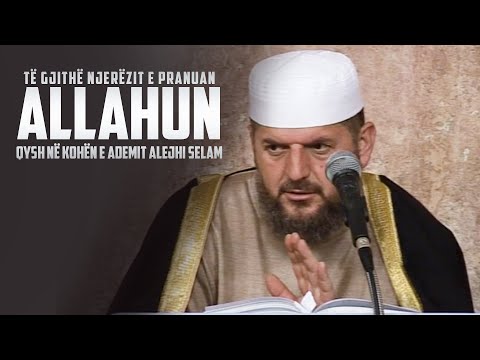 20. Akide Tahavije "Të gjithë njerëzit e pranuan Allahun qysh në kohën e Ademit alejhi selam"