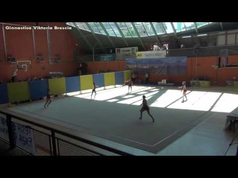 Squadra Senior 1° classificata e campione italiano Nazionali AICS 2016