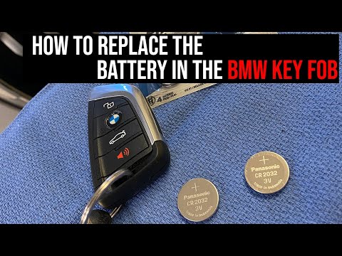 BMW Key Fob - How To Change The Battery