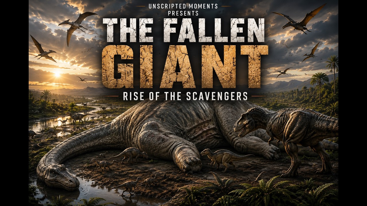 02. The Fallen Giant 🦕 | Rise of the Scavengers | A Prehistoric Ecosystem Awakens