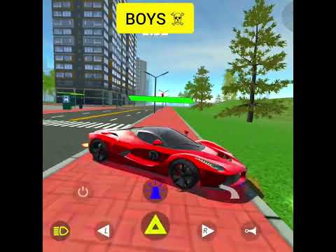 Boys Vs Girls With Police? Car Simulator 2 #carsimulator2newupdatedownload #ferrari #bugatti