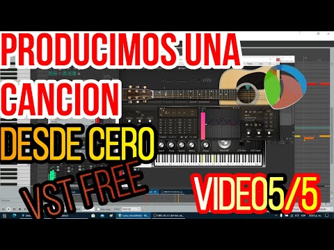 Produciendo Una Cancion Desde Cero Solo con Vst. 5/5 En Reaper Para Principiante. 2021