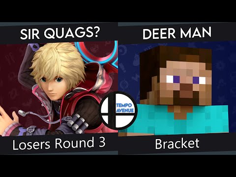 Tempo Revival 58 - Sir Quags? (Shulk) Vs. Deer Man (Steve) - Losers Round 3 - Smash Ultimate