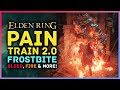 Elden Ring - PAIN TRAIN 2.0 Bloodflame Build - Frostbite, Bleed, Fire & More!
