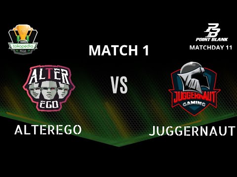 ALTEREGO VS JUGGERNAUT Match 1 IESPL Point Blank Matchday 11 - Tokopedia Battle Of Friday