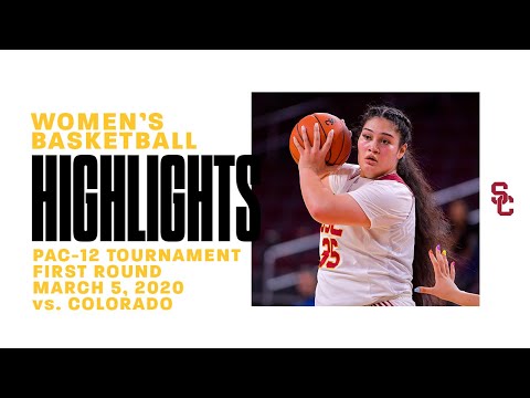 Women's Basketball: USC 69, Colorado 54 - Highlights 3/5/20